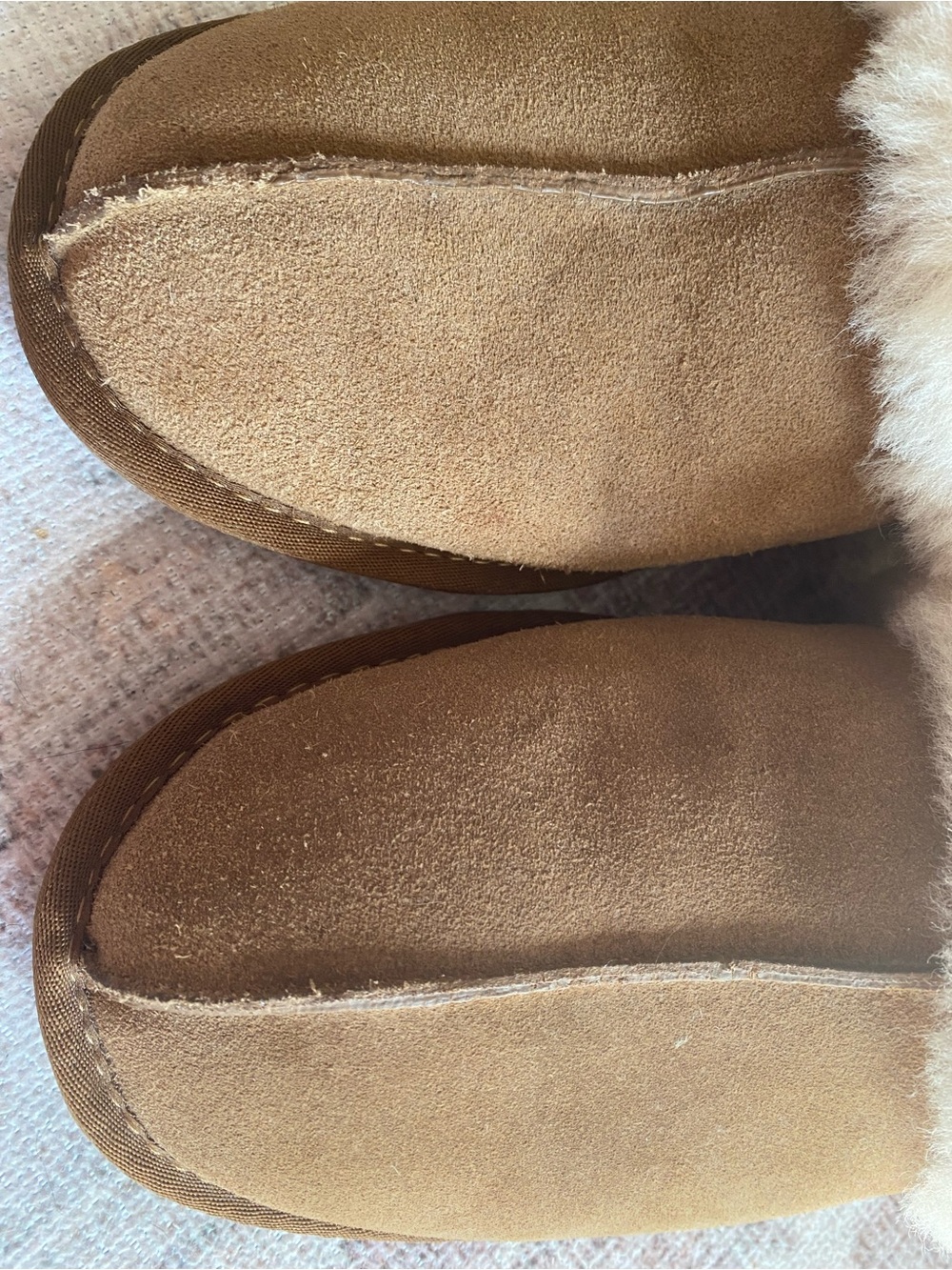Quince Australian Shearling-Lined Scuff Slipper in Pecan Size 10 - Picture 7 of 9